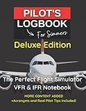 PILOT LOGBOOK FOR FLIGHT SIMMERS | Deluxe