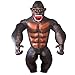 Adult Gorilla Inflatable Costume - Halloween Inflatable Costume Orangutan Gibbon Chimp Monkey Fancy Dress Blow Up Suit