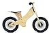 Kinderfeets Balance Bike - Wooden Balance Bike | Sustainable and Eco-Friendly | Adjustable Riding Balance Toy for Kids and Toddlers (Natural)