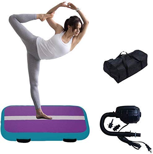 Tuexdo Sailor 3ft/10ft/13ft/20ft Inflatable Air Track, Tumble Track air Mat, Gymnastics Airtrack Training/Home Use/Cheerleading/Yoga/Water with Electric Pump
