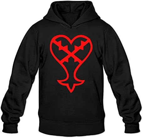 Greenday Men's Sweatshirt Kingdom Hearts Heartless Size S Black