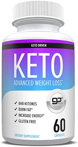 Shark Tank Keto Pills For Weight Loss - goBHB Formula - Weight Loss Supplements to Burn Fat Fast - Boost Energy and Metabolism - Best Ketosis Supplement for Women and Men - Nature Driven - 60 Capsules