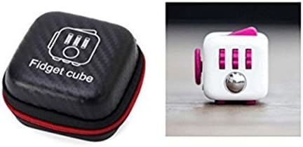 Fidget Cube Relieves Stress And Anxiety for Children and Adults Anxiety Attention Toy(Cube + Case)