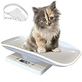 YTCYKJ Puppy Scale with Tape Measure,Small Animal