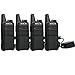 Retevis RT22 Walkie-Talkies Rechargeable Long Range 16 Channel VOX Scan Small Emergency Alarm Chanel Lock 2 Way Radio(4 Pack) primary