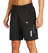 NORTHYARD Men's Athletic Hiking Shorts Quick Dry Stretch Shorts with Zip-Pockets Outdoor Running ...