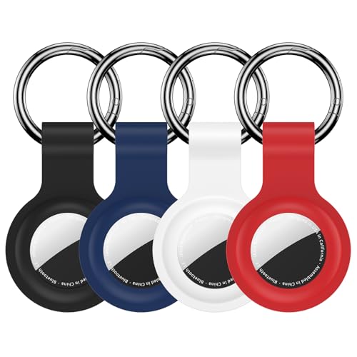 Ring AirTag Holder Case Keychain