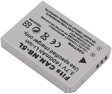GreatWall NEW Professional 3.7V 1400MAH Replacement Li-Ion Battery for CANON NB-5L Camera Rechargeable Battery For Camera
