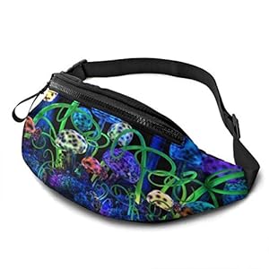Waterdichte Bum Heuptas Bum Bag Bum Bag Running Riem Mysterieuze Paddestoel Runner’s Bum Bag Running Riem