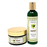 Hemp Soothing Muscle Jelly for Muscular Pain Relief and Hemp Silk Body Lotion