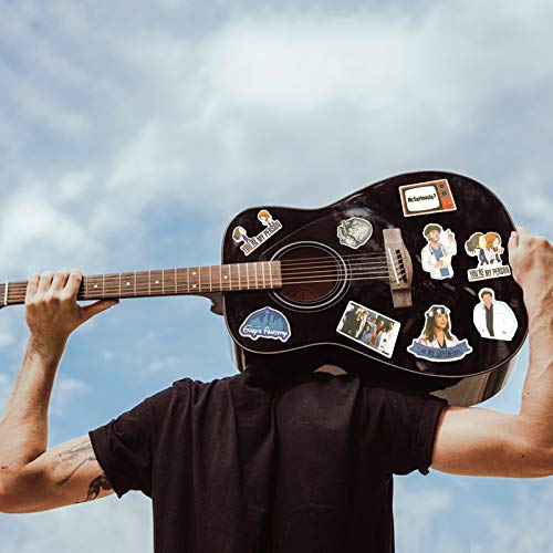 Grey\'s Anatomy Stickers, 50 Pcs Vinyls Waterproof Sticker of Water Bottle Hydroflasks Laptop Luggage Skateboard Decal Bicycle Snowboard Refrigerator for TV Show Fans