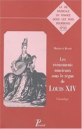 Les  événements musicaux sous le règne de Louis XIV