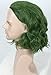 Linfairy Short Green Clown Wig Halloween Cosplay Costume Curly Wig
