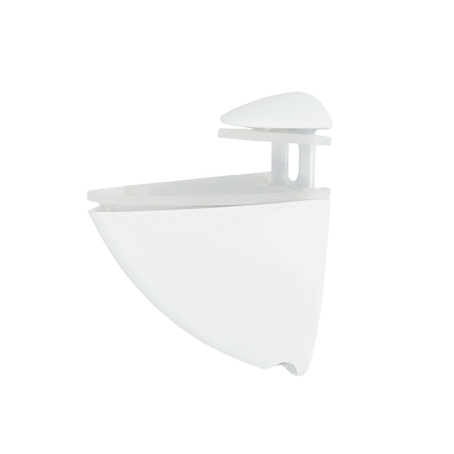 WOLFPACK LINEA PROFESIONAL - Adjustable Pelican Shelf Support 1/20 mm. White (1 Piece)
