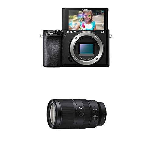 Sony Alpha A6100 Mirrorless Camera + Sony Alpha 70350mm F4.56.3 G OSS