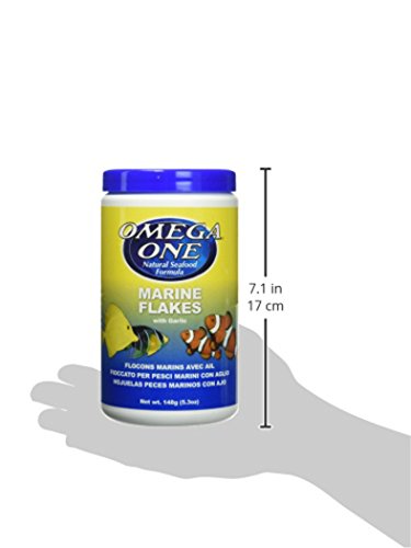 Omega One Marine Flakes with Garlic 5.3oz
