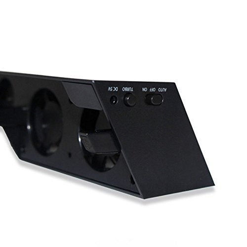 PS4 Cooling Fan,Yudeg PS4 Cooler External Turbo Cooling Stand Fan for Sony Playstation 4