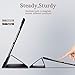 rooCASE iPad Pro 12.9 Case, Optigon Lightweight Slim Shell Trifold Folio Case Stand with Auto Sleep/Wake Function for Apple iPad Pro 12.9 Inch (Both 2017 and 2015 Models), Black