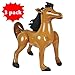 Set of 3 inflatable HORSES - 36 inch - inflate horse Farm Animal - by happy deals