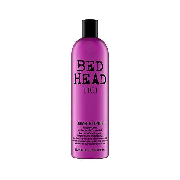 Bed-Head-by-Tigi-Dumb-Blonde-Shampoo-and-Conditioner-for-Blonde-Hair-2-x-750-ml Bed Head by TIGI Dumb Blonde Shampoo and Conditioner for Blonde Hair, 2x750 ml