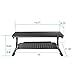 Monitor Riser Desktop Stand with Vented Metal and 2 Tier Desk Organizer Stand for Computer, Laptop, LED, LCD, OLED Flat Screen Display, iMac and Printer (STT001B) by WALI, Black, 1 Packthumb 3