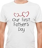 Our First Father's Day Great Gift Idea for a New Dad & Baby T-Shirt