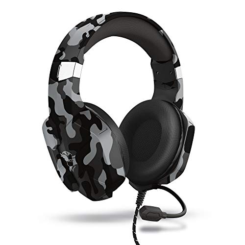 Trust-Gaming-Cascos-Gaming-para-PC-Playstation-Xbox-GXT-323K-Carus-Auriculares-Gamer-con-Microfono-Flexible-para-PC-PS4-PS5-Xbox-Series-X-S-Negro-Camuflaje