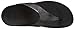 FitFlop Women's Lulu Shimmersuede Flip Flop, Black, 7 M US