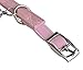 CHUKCHI Soft Velvet Safe Cat Adjustable Collar Bling Diamante with Bells,11 inch for Small Dogs and Cats (Pink)