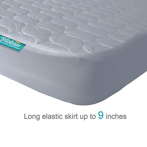 Mattress Protector for Pack n Play Waterproof, Premium Quilted Playard