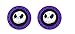 Disney NBC Bone Nightmare Before Christmas Jack Heavy Duty Rubber Auto Cup Holder Coaster 2pc