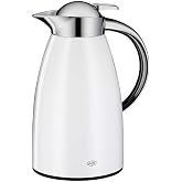 alfi Signo 1421211100 Insulation Jug - Varnished Stainless Steel - 1 l - Alpine White