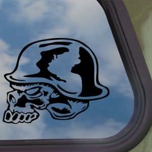 Amazon.com: Metal Mulisha Skull Helmet Black Decal Window