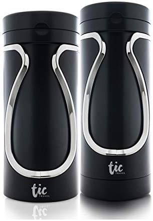 Tic travel bottle Sub-bottle Storage bottle fit cosmetic Washing Shower Gel shampoo Skin care products (skin care +bath bottle black)