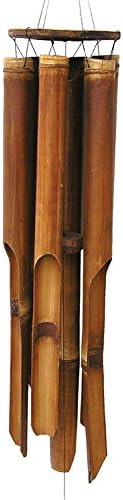 Small bamboo tub Plain Antique Wind Chime Decor Home Hanging Beautiful Outdoor Home Decor