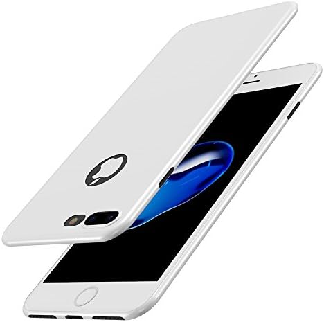 iPhone 7 Plus Case, [0.5mm] Ultra Thin [ Perfect Slim Fit ] Thinnest [Light Weight] Soft Flexible Protect Case for Apple iPhone 7 Plus 5.5 inch YAKANALA [White]