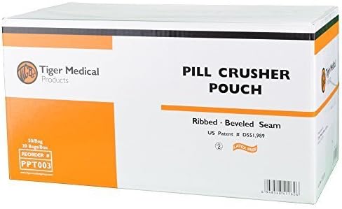Tiger Pill Crusher Pouches by Tiger Medical Products