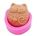 Cat like Fish 50293 Craft Art Silicone Soap mold Craft Molds DIY Handmade soap molds