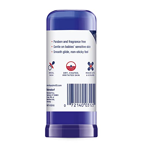 AQUAPHOR BABY HEALING BALM STICK WITH AVOCADO OIL AND SHEA BUTTER, 0.65 OZ STICK