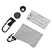 CFTGET 2 in 1 Clip-On 0.65x Wide Angle + Macro II Lens Camera Photo Kit for Apple iPhone 6/6 Plus 5 5S 4 4S,Samsung Galaxy S6 Edge S6, Galaxy Note 4/3/2 and Other Smart Phones, Tablet PC, Laptops