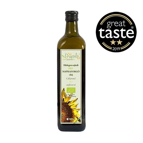 Cold Pressed Organic Sunflower Oil 750ml 2* Great Taste Award Winner