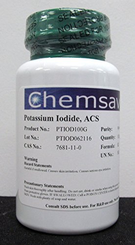Potassium Iodide, ACS, 99+%, 100g
