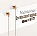 Fashion Earbuds Bluetooth Wireless earphones sport with Microphone and Volume Control In-ear Necklace for Women&kids
