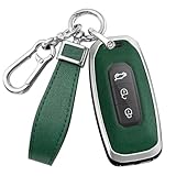 HIBEYO Smart 3 Button Key Case Cover for Ford