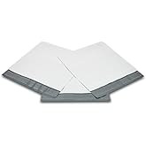 50 EcoSwift 9 x 9 White Poly Mailer Size #D(1.7) Self Sealing Envelopes Plastic Shipping Mailing Bags 9x9 1.7 mil