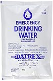 Datrex Emergency Water Pouches 125 ml each, Case of 64
