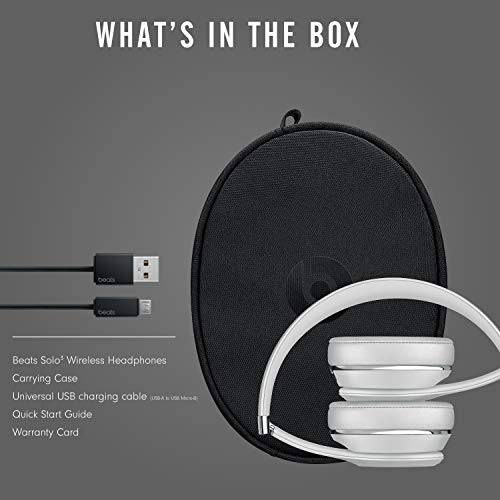 Beats Solo3 Wireless OnEar Headphones Apple W1 Headphone Chip, Class