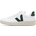 Veja Men's V-12 Sneakers, Extra White/Cyprus, 9-9.5 Medium US