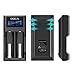 Speedy Battery Charger,Universal Smart Rechargeable Battery Charger for AA AAA C Li-ion IMR 18650 26650 21700 14500 16340 18500 10440 18350 17670 Ni-MH Ni-Cd, USB Cable & Upgraded LCD Display