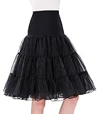 GRACE KARIN Women's 50s Swing Voile Underskirt CL8922 (Multi-Colored)